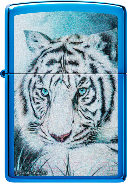 Изображение товара Зажигалка Zippo White Tiger / 48951 (синий)