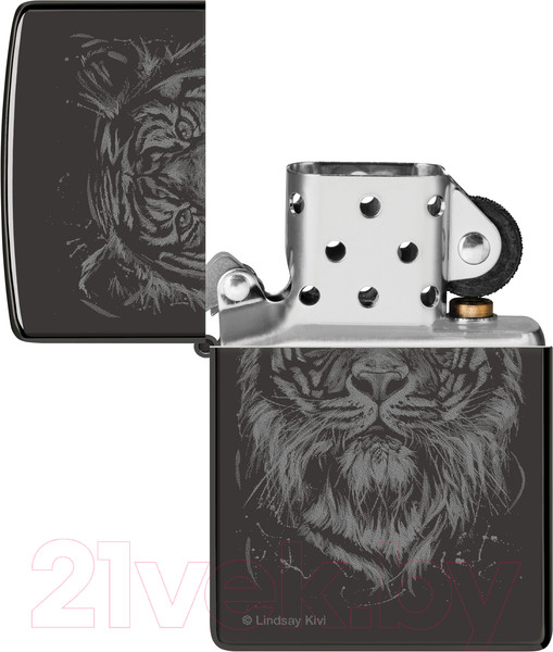 Изображение товара Зажигалка Zippo Big Cat / 48935 (черный)