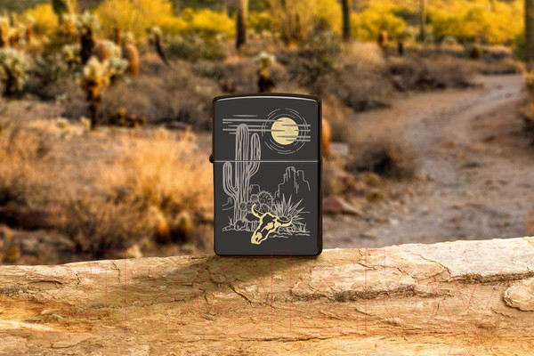 Изображение товара Зажигалка Zippo Western / 48968 (черный)