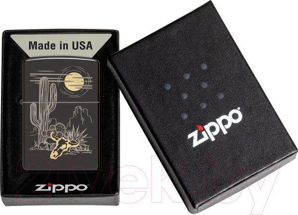 Изображение товара Зажигалка Zippo Western / 48968 (черный)