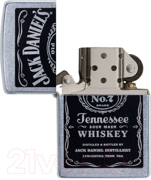 Изображение товара Зажигалка Zippo Jack Daniels / 24779 (серебристый)