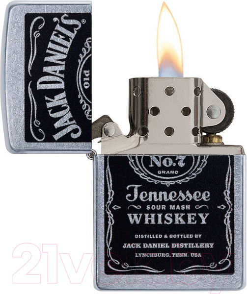 Изображение товара Зажигалка Zippo Jack Daniels / 24779 (серебристый)