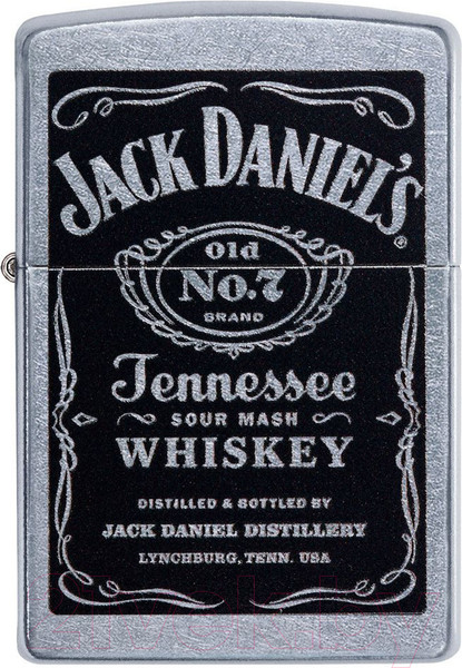 Изображение товара Зажигалка Zippo Jack Daniels / 24779 (серебристый)