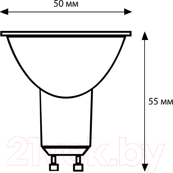 Изображение товара Лампа Camelion LED10-GU10/865 / 14402