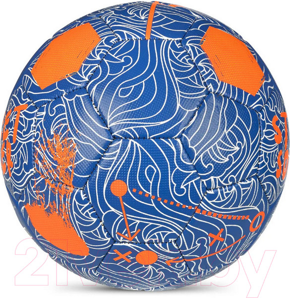 Изображение товара Футбольный мяч Select Street Soccer / 0955265226 (размер 4.5, синий/оранжевый)
