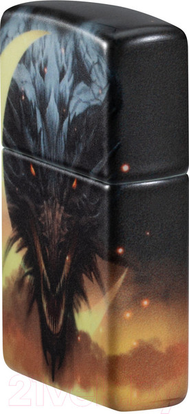 Изображение товара Зажигалка Zippo Dragon Design / 48934 (черный)