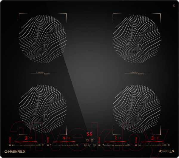 Изображение товара Индукционная варочная панель Maunfeld CVI594SB2BKF Inverter