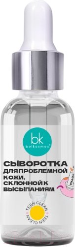 Изображение товара Сыворотка для лица BelKosmex Teen Clean для проблемной кожи (30г)