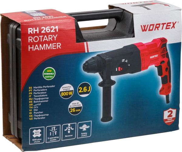 Изображение товара Перфоратор Wortex RH 2621 / 1333519