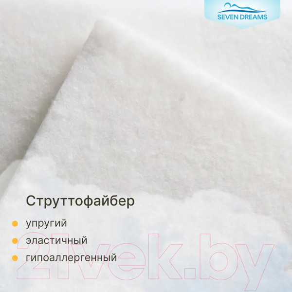 Изображение товара Матрас в кроватку Seven Dreams Strutto Classic-cocos 415184 (60x120)