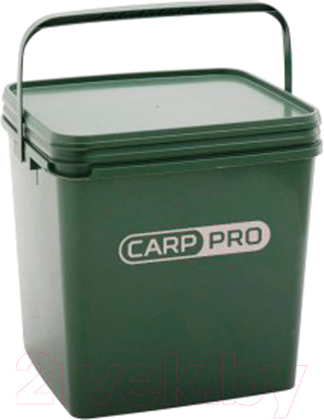 Изображение товара Ведро рыболовное Carp Pro Прямоугольное для прикормки / CP3777