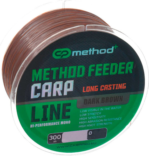 Изображение товара Леска монофильная Carp Pro Method+ Method Feeder Carp 0.30мм / CP4730-030  (300м)