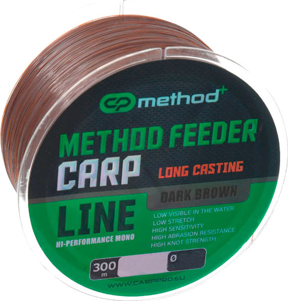 Изображение товара Леска монофильная Carp Pro Method+ Method Feeder Carp 0.40мм / CP4730-040  (300м)