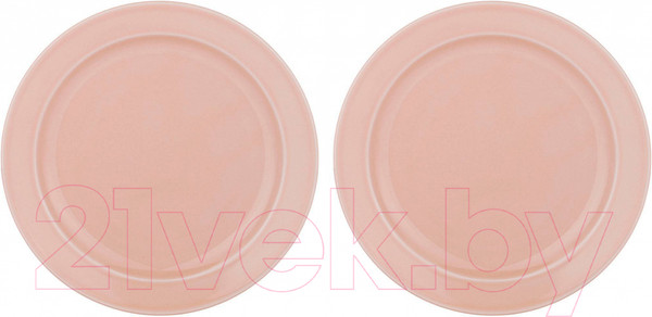Изображение товара Набор тарелок Lefard Tint / 48-868-2 (2шт, розовый)