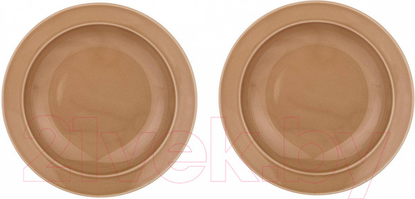 Изображение товара Набор тарелок Lefard Tint / 48-839-1 (2шт, мокко)