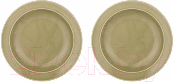 Изображение товара Набор тарелок Lefard Tint / 48-857-1 (2шт, фисташковый)
