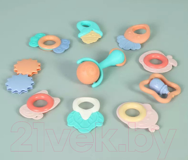 Изображение товара Набор погремушек Rant Bright Dream / О-007 (Powder)