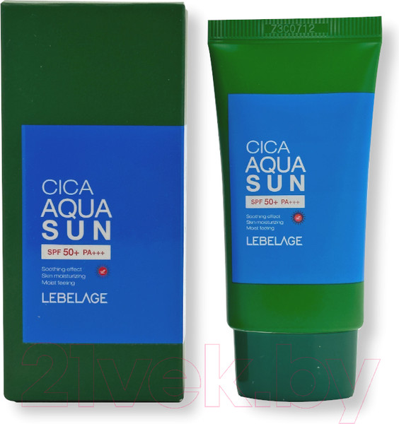Изображение товара Крем солнцезащитный Lebelage Cica Aqua Sun SPF50+ PA+++ (30мл)