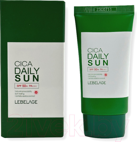 Изображение товара Крем солнцезащитный Lebelage Cica Daily Sun SPF50+ PA+++ (30мл)