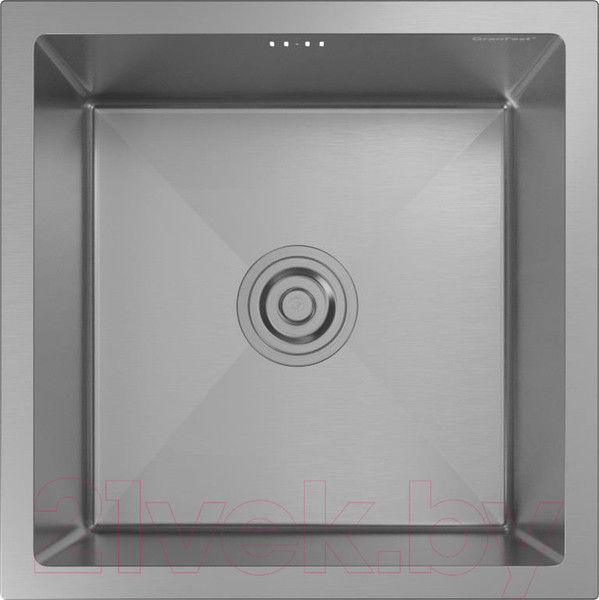 Изображение товара Мойка кухонная GranFest GF-4444 (стальной)