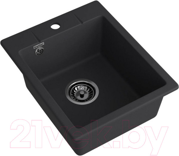 Изображение товара Мойка кухонная GranFest Quarz GF-UR-240 (черный)