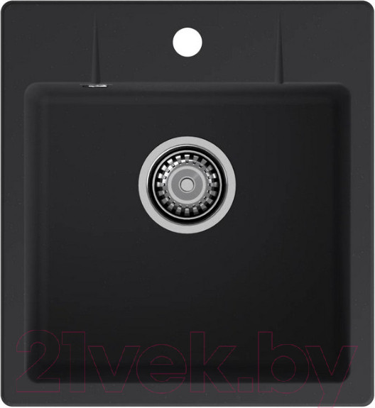 Изображение товара Мойка кухонная GranFest Quarz GF-UR-245 (черный)