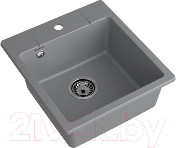 Изображение товара Мойка кухонная GranFest Quarz GF-UR-245 (темно-серый)