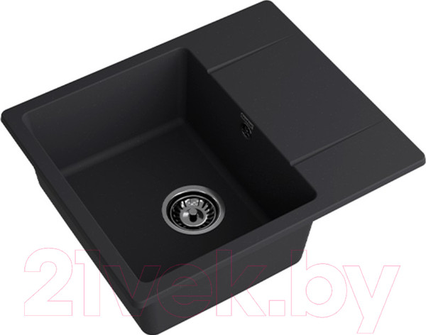 Изображение товара Мойка кухонная GranFest Quarz GF-UR-258L (черный)