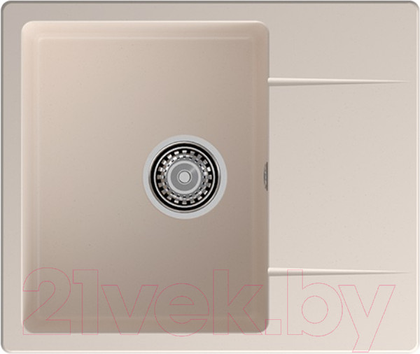 Изображение товара Мойка кухонная GranFest Quarz GF-UR-258L (белый)