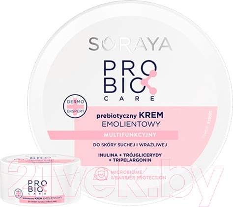 Изображение товара Крем для тела Soraya Probio Care Смягчающий для сухой и чувствительной кожи (200мл)