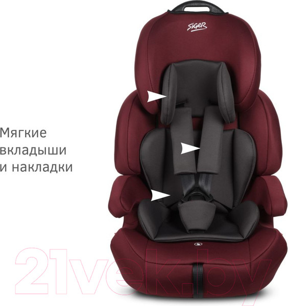 Изображение товара Автокресло Siger Siger SG517 / KRES4024 (вишня)