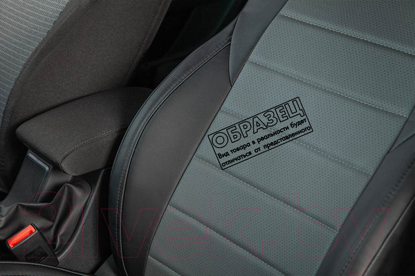 Изображение товара Комплект чехлов для сидений Seintex 85653 (черный, для Skoda Rapid 2014–2020)