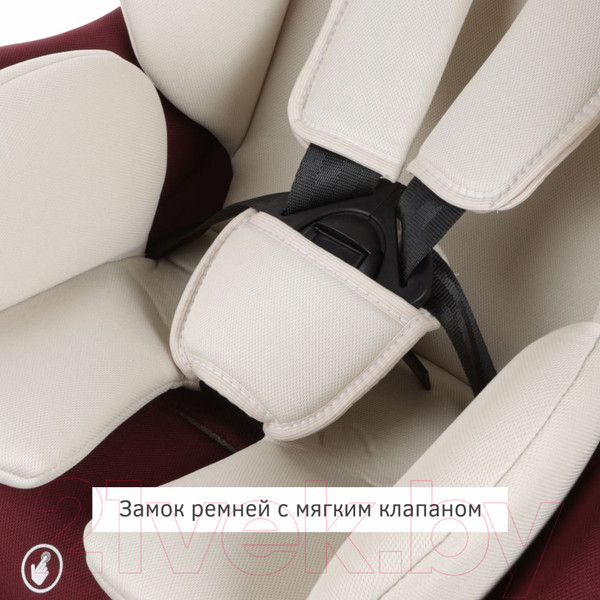 Изображение товара Автокресло Siger Наутилус Lux / KRES4013 (бархатный гранат)