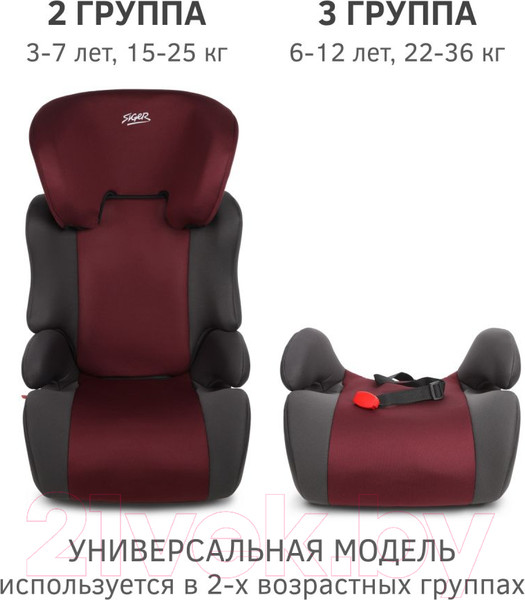 Изображение товара Автокресло Siger Смарт / KRES4021 (вишня)