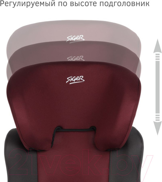 Изображение товара Автокресло Siger Смарт / KRES4021 (вишня)