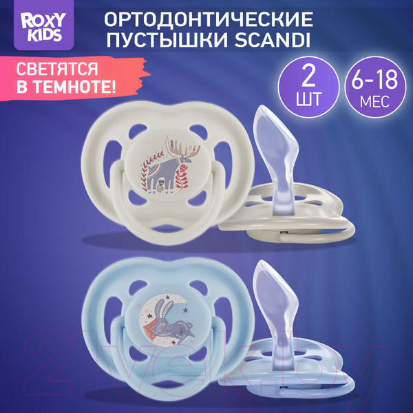Изображение товара Набор пустышек ROXY-KIDS Scandi / RSS-003