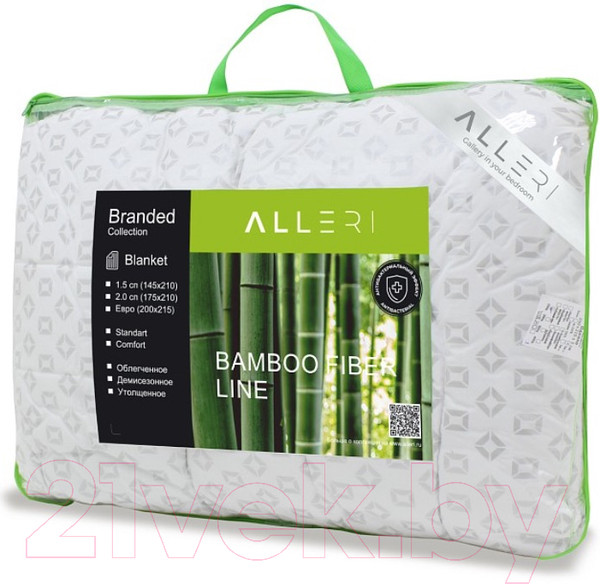 Изображение товара Одеяло Alleri Тик Облегченное 175x210 (бамбук)