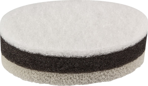 Изображение товара Набор губок для мытья посуды Рыжий кот KS-09 / 107572 (10шт, белый/черный)