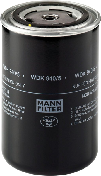 Изображение товара Топливный фильтр Mann-Filter WDK940/5