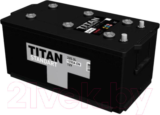 Изображение товара Автомобильный аккумулятор TITAN Standart 1250A L+ (220 А/ч)