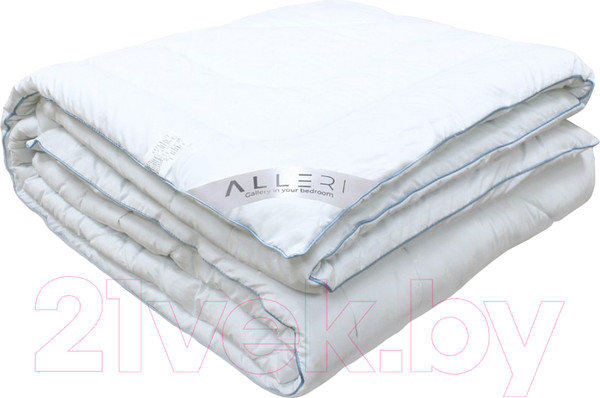Изображение товара Одеяло Alleri Тик Демисезонное 145х210 (лебяжий пух)