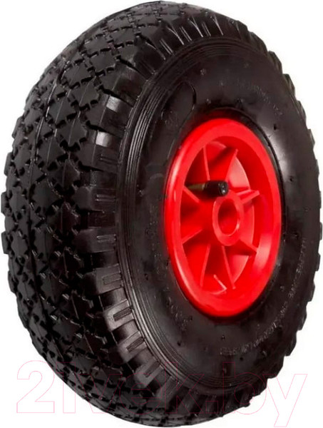 Изображение товара Колесо для тачки TOR 260 мм PR1805-2 /1031443 (красный)