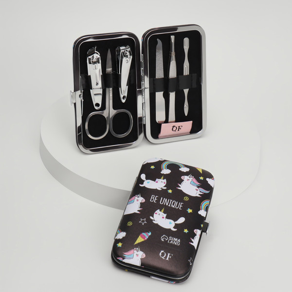 Изображение товара Набор для маникюра Queen Fair Тренд / 5470685 (черный)