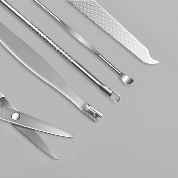 Изображение товара Набор для маникюра Queen Fair Style / 7183821 (черный)