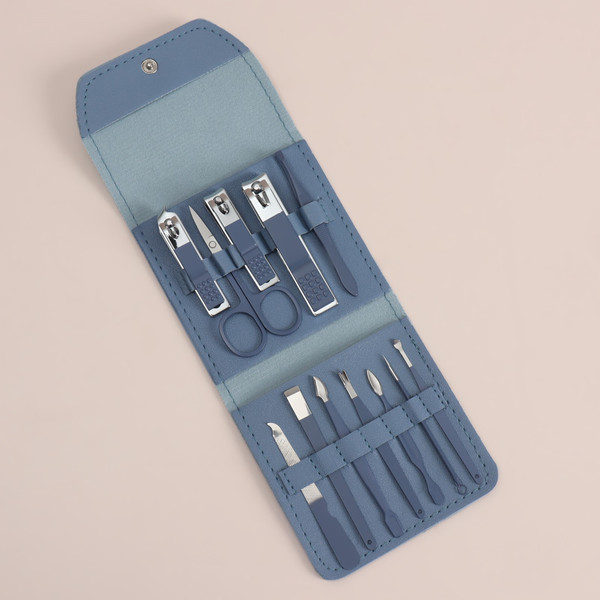 Изображение товара Набор для маникюра Queen Fair 7670578 (синий)