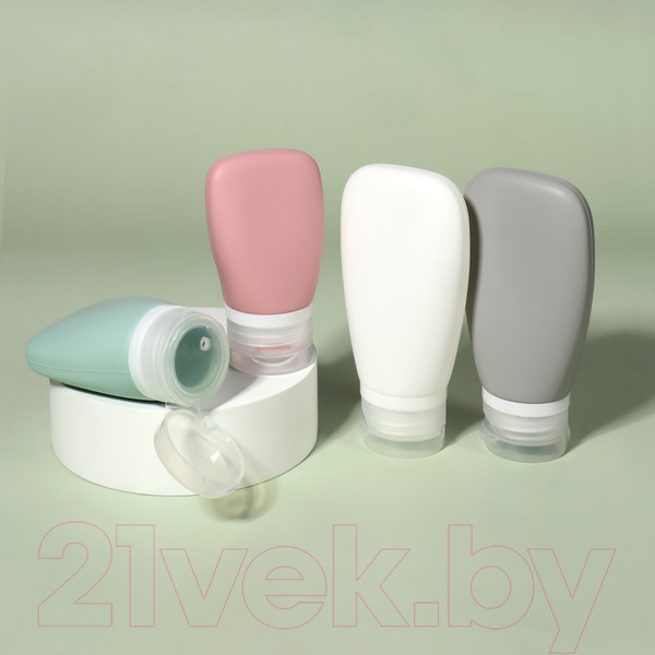 Изображение товара Набор флаконов для косметики Onlytop 9758263