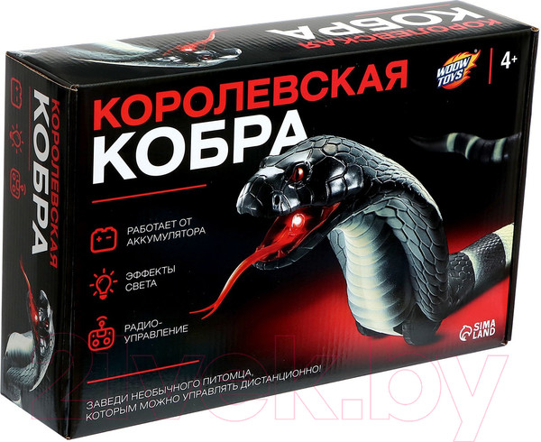 Изображение товара Радиоуправляемая игрушка Woow Toys Королевская кобра / 4331733