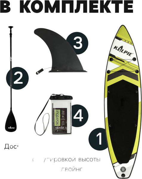 Изображение товара SUP-борд Kelpie 10.6 / 10205129 (320x80x15)