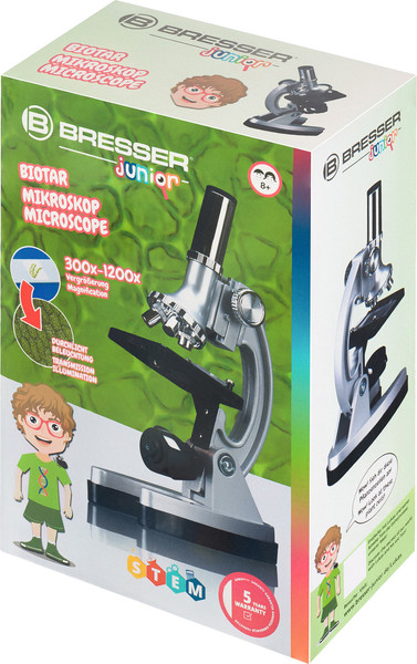 Изображение товара Микроскоп оптический Bresser Biotar 300–1200x / 74315