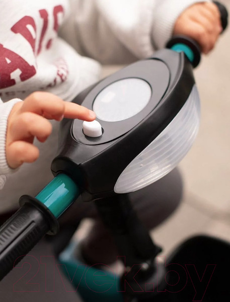 Изображение товара Трехколесный велосипед с ручкой Amarobaby Legend / AB23-36LG/00 (зеленый)